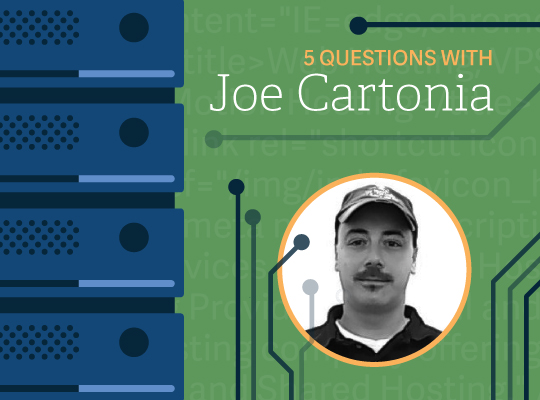 Team Member Profile: Joe Cartonia