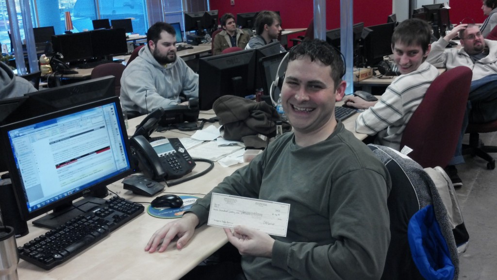 Ed P. Raffle Winner