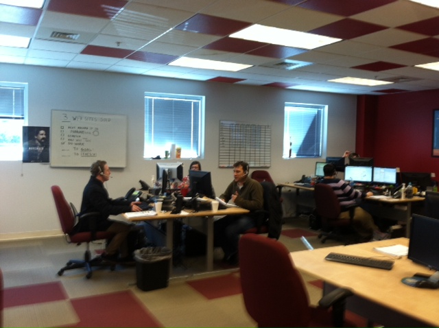 Sales Team in Action!