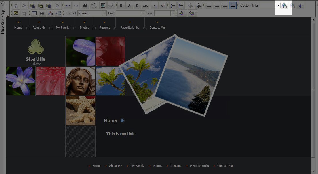 Website Builder Link Button website-builder-link-button