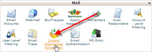 click-on-import-addresses-forwarders
