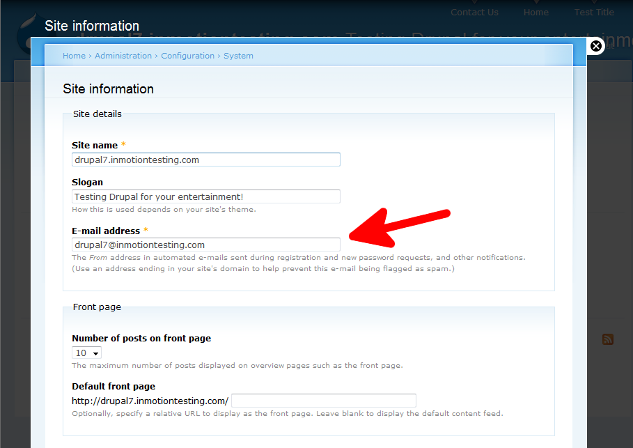 configuration-system-site-info-email