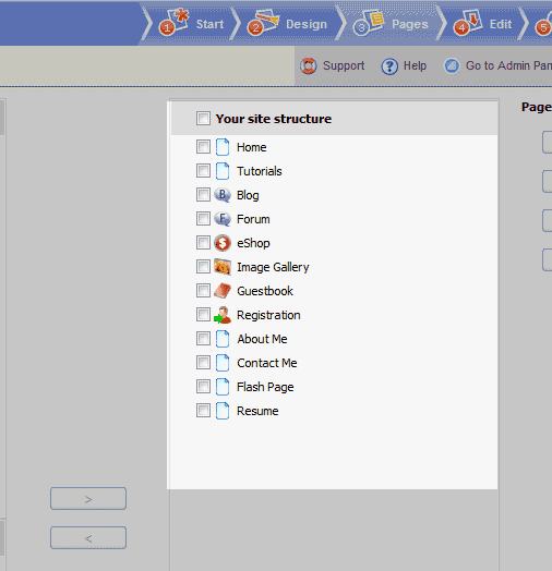 Click here to view the larger image You Site Structure Premium Web Builder