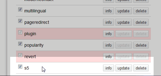 listed in the plugins DokuWiki