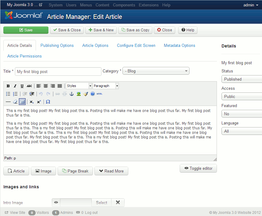 create-first-blog-post