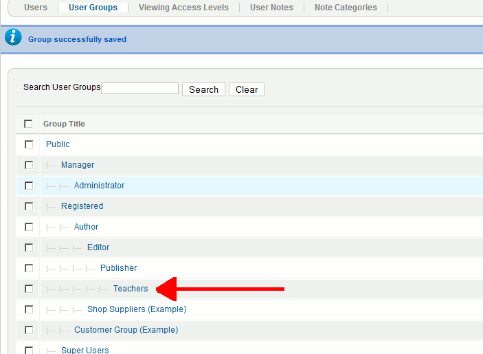 teachers-group-has-been-added