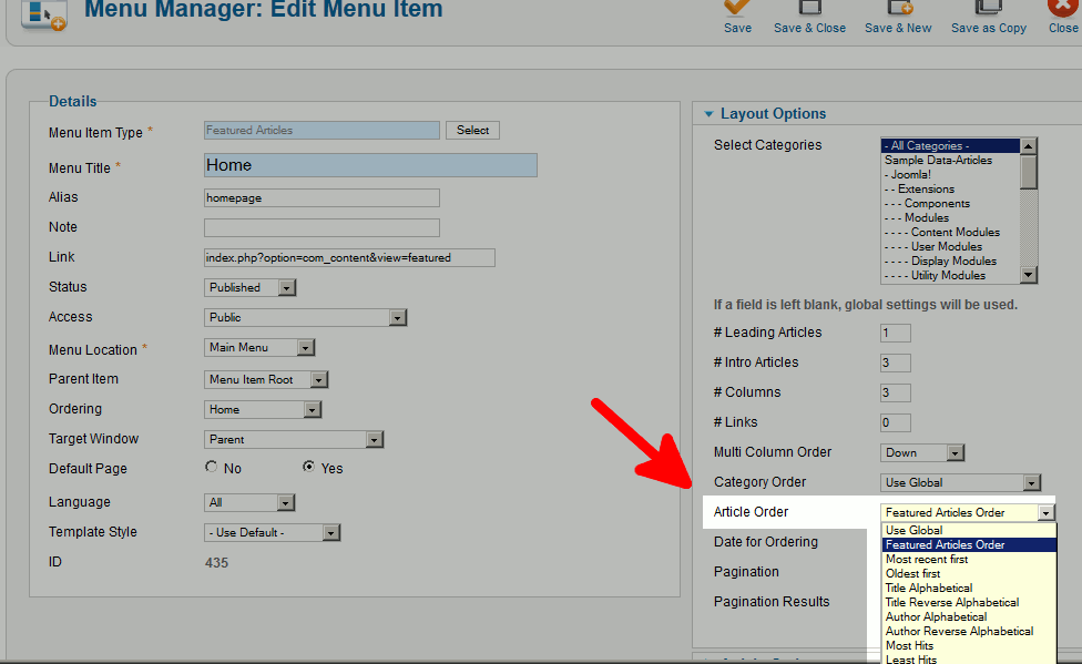 article-order-setting
