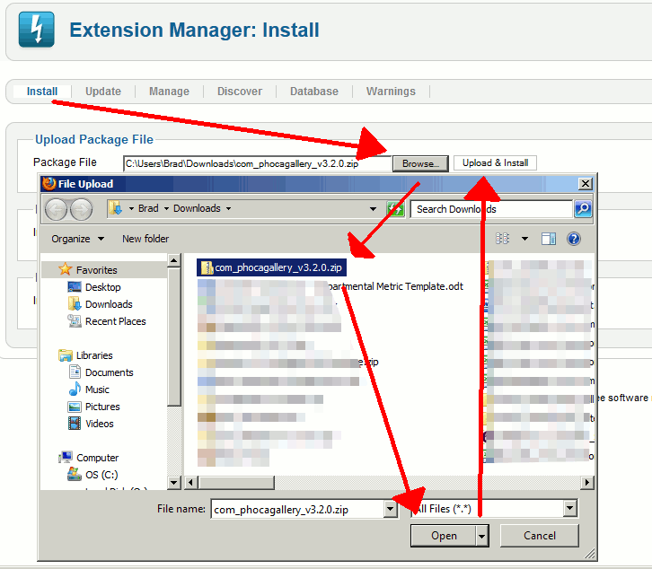 upload-the-phoca-gallery-zip-file