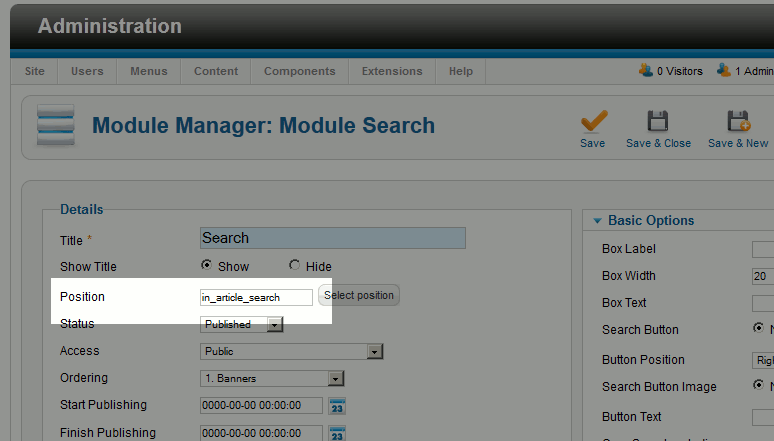 type-in-a-new-module-position