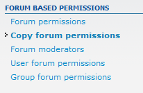 click copy permissions