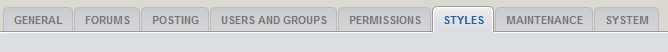 click on style tab
