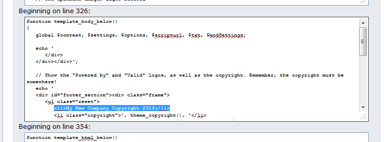 new code added