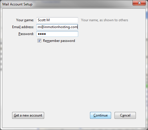 initial email information