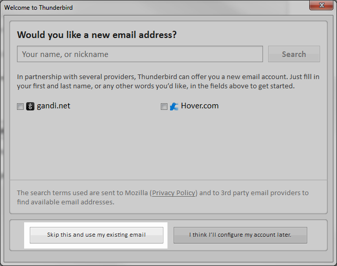 avoid email sponsor