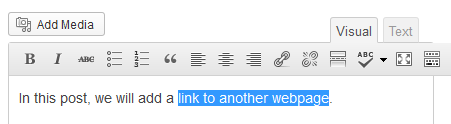 create visual link