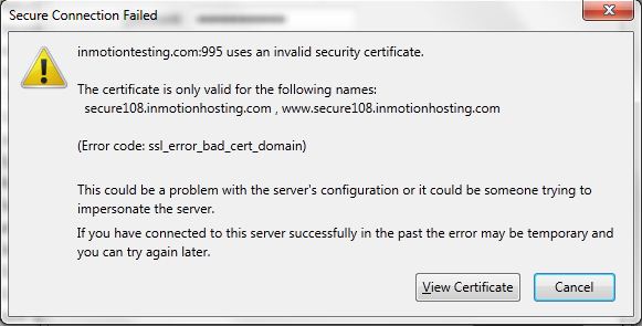 Thunderbird SSL Fail thunderbird-ssl-fail