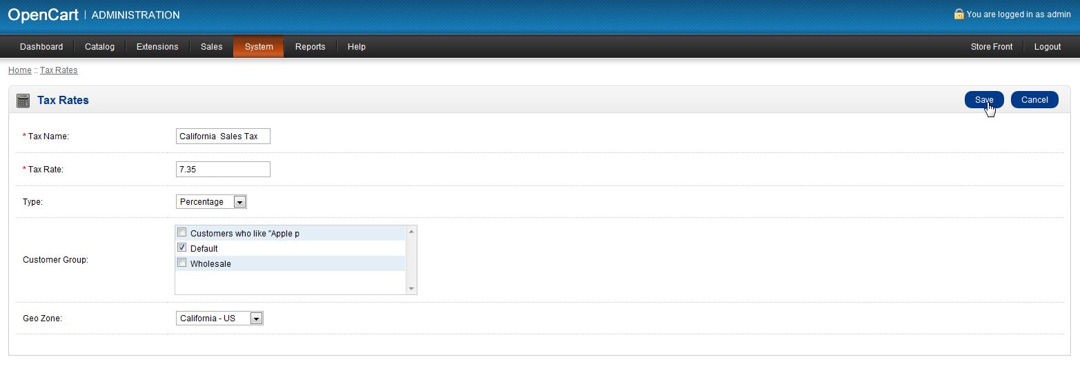 opencart_add_tax_2