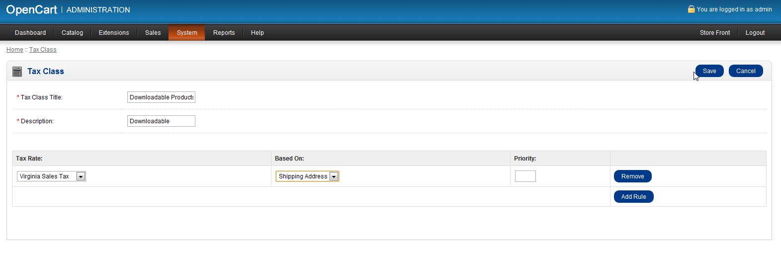 opencart_add_tax_rate_to_class_2
