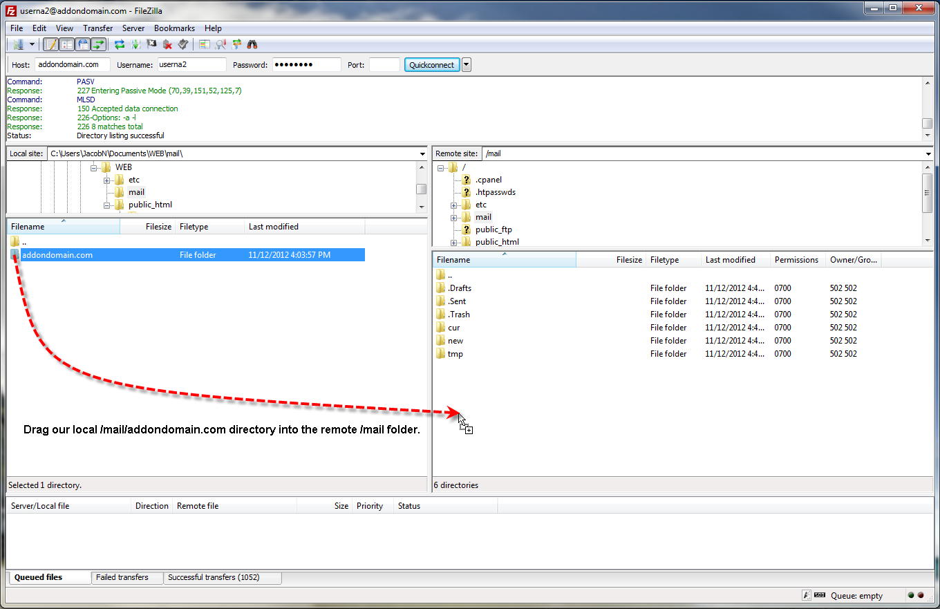 filezilla-drag-mail-addondomain-directory-local