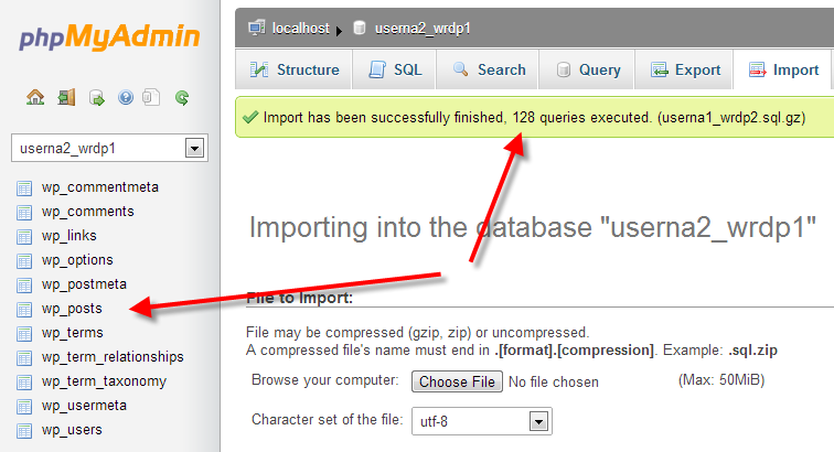 phpmyadmin-backup-restored