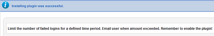 installing-plugin-successful