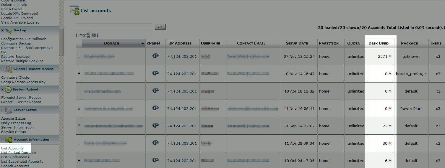 click-list-accounts-to-see-disk-space-usage