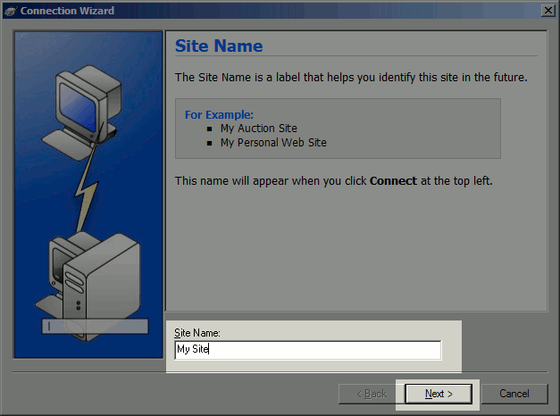 enter-a-site-name-and-click-next