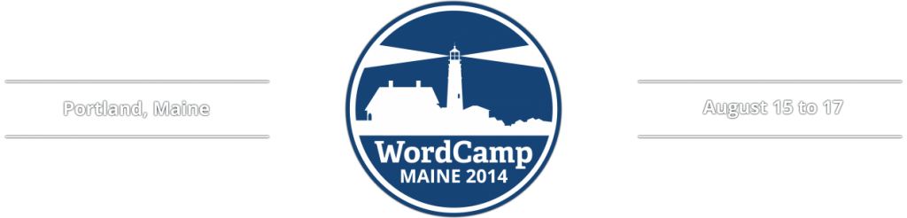 WordCamp Maine 2014 header