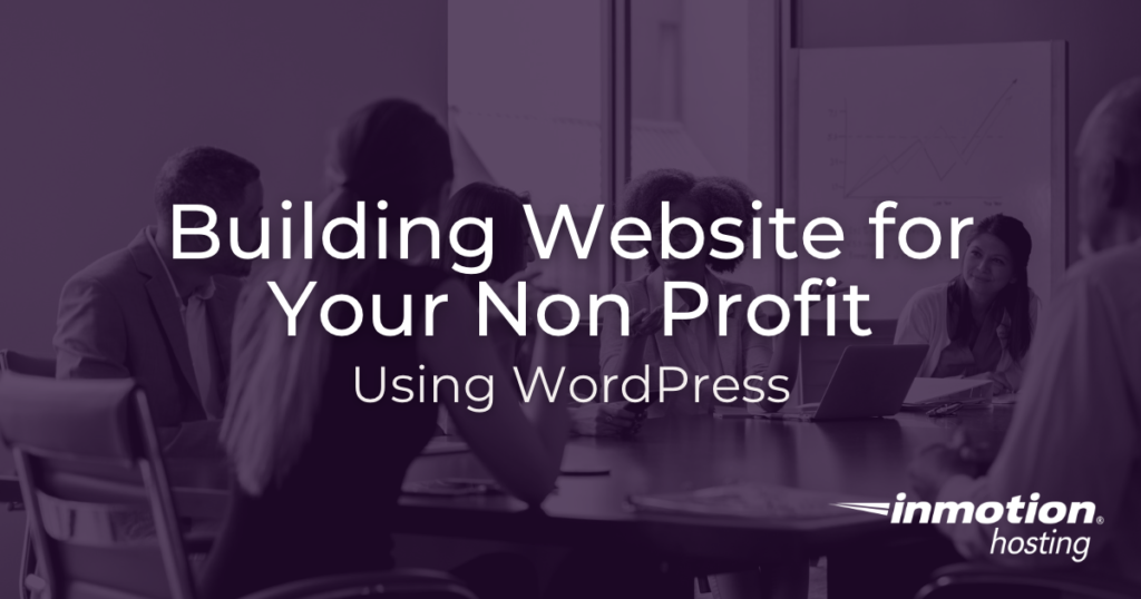Create a WordPress website for your nonprofit hero image