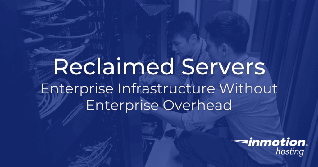 Reclaimed Dedicated Servers - Hero Image