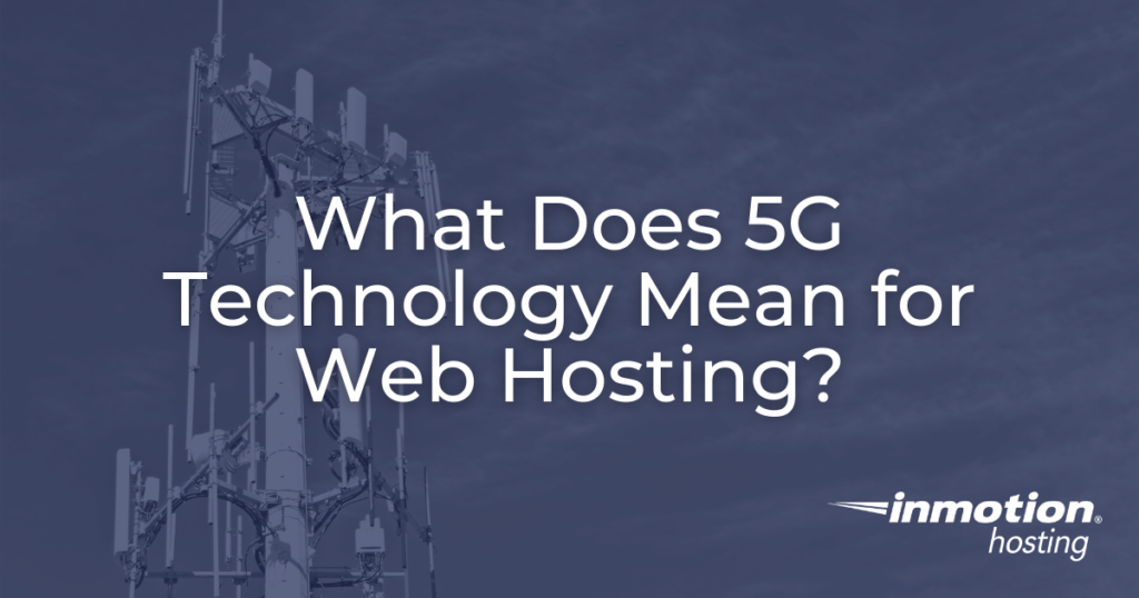 5G Technology and Web Hosting Hero Image