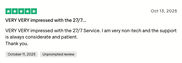 Trust Pilot Review Inmotion Hosting