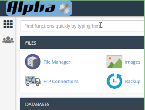 View of cPanel After White label Branding