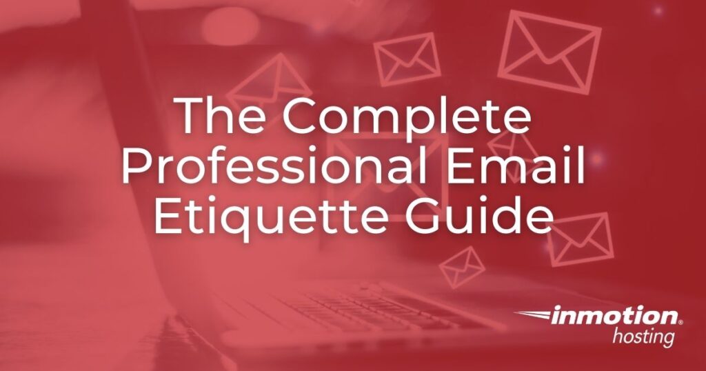 professional email etiquette guide - header image