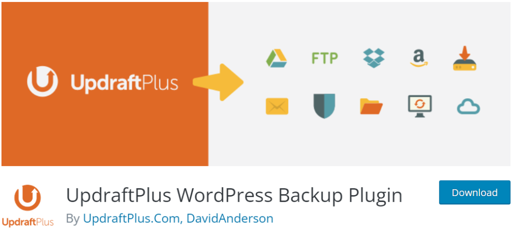 UpdraftPlus WordPress plugin