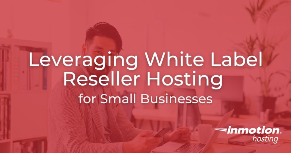 White Label Reseller Hosting Small Business Hero Image Usage