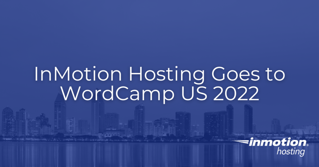 InMotion Hosting Moves to WordCamp US 2022 - Image of a Hero 