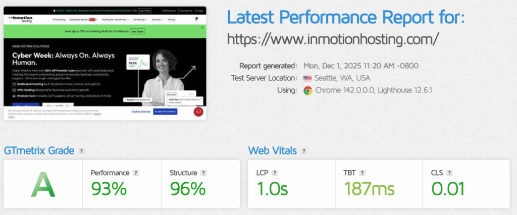 Website Performance Using Fast Load Times on NVMe Hosting