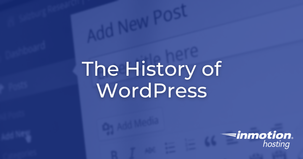 History of WordPress - Hero Image