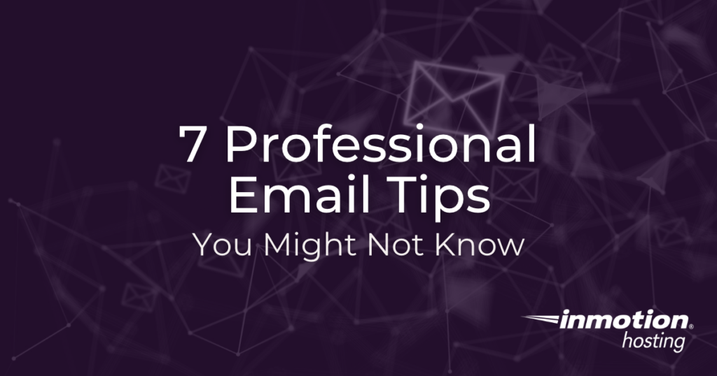 7 Professional Email Tips Hero Image