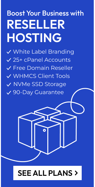 Reseller Hosting banner