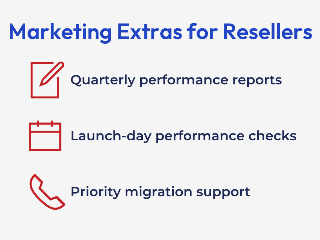 Extra Offers for Hosting Resellers