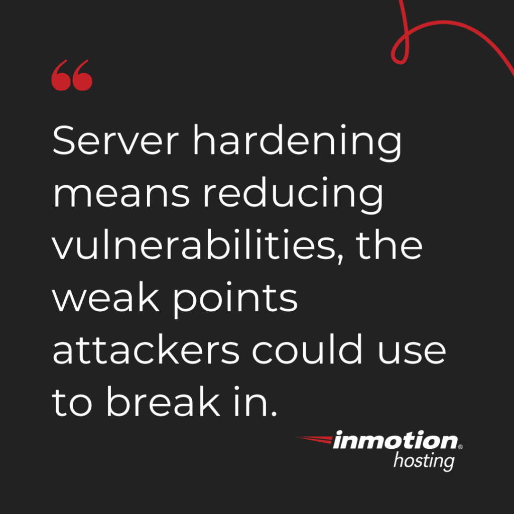 Server Hardening Definition