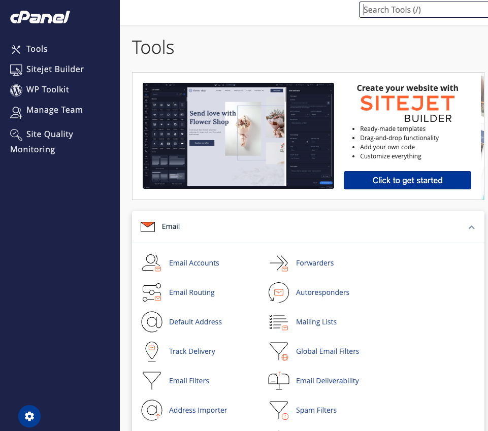 cPanel WHM Screenshots
