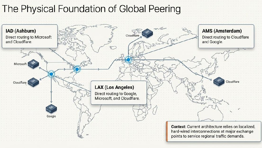 die technische Grundlage für globales Peering