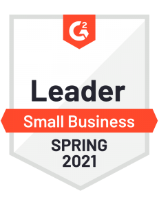 G2 Leader Small Business badge