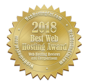 Best Web Hosting Award - WebHostingCat.com