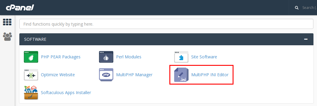 MultiPHP INI Editor icon