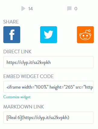 Clyp.it embedding