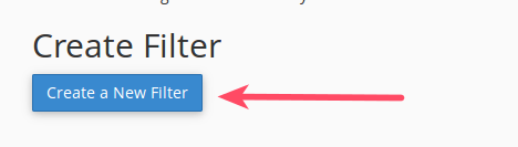 blue Create a New Filter button